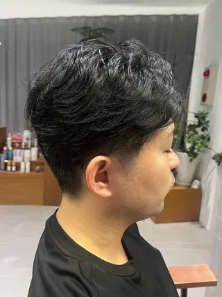 メンズ ショートヘア 大類ミサキのヘアスタイル