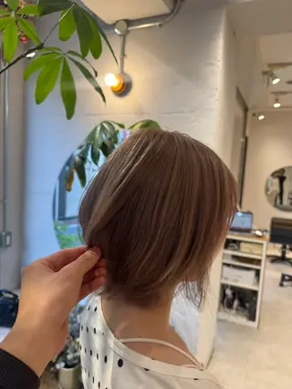 ショート カラー 🌓ショート/ウルフ /ハイトーン/大夢のヘアスタイル