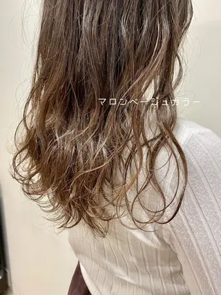 セミロング CASANE 大橋康智のヘアスタイル