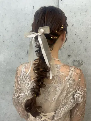 ヘアアレンジ 🦋ワンカラー🦋 ひろこ/亀戸 錦糸町のヘアスタイル
