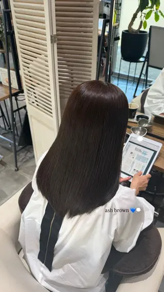 セミロング カラー Ayane‎/メンズ カットモデル募集のヘアスタイル