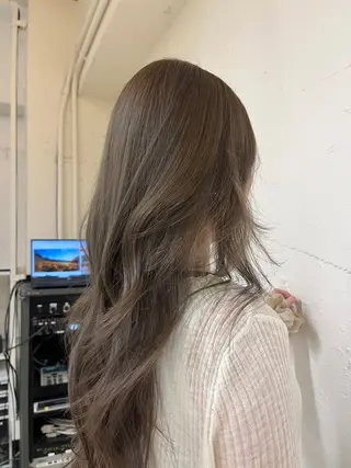 カラー 似合わせ×透明感カラ ー/経堂/aya🦦のヘアスタイル