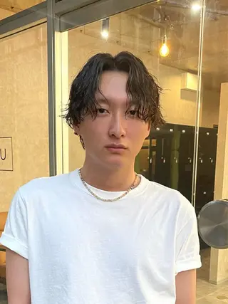 パーマ メンズ ✂︎メンズ特化船橋 パーマ優希のヘアスタイル