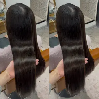 ロング カラー なんば、心斎橋🍓 ハイトーンnicoのヘアスタイル