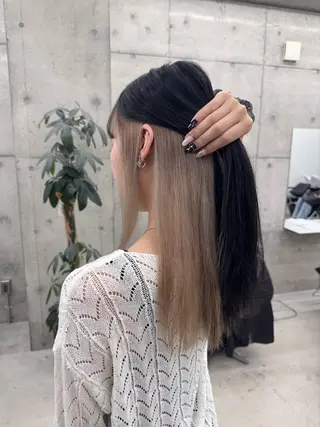 カラー Asami/名古屋/ ハイトーン/デザインのヘアスタイル