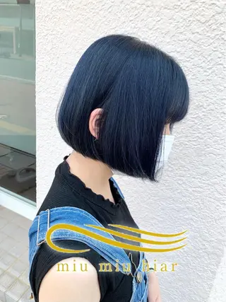 ショート カラー 🌈miu miu hair✂️💕のヘアスタイル