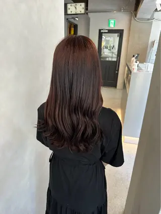 ロング カラー tsubasa /パーマ ,レイヤーのヘアスタイル
