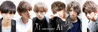 ショート カラー パーマ メンズ メンズ特化美容師 大貫友也のヘアスタイル