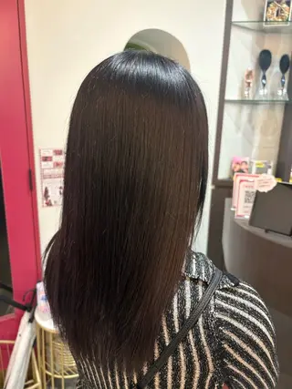 セミロング カラー みく⌇Amas 〚カットモデル募集〛のヘアスタイル