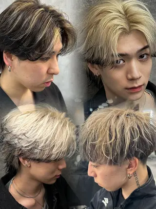 カラー パーマ メンズ 札幌メンズ指名 No. 1/光👑のヘアスタイル