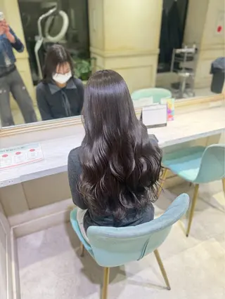 ロング カラー 🎀ブリーチ/透明感 カラー/ななみ🎀のヘアスタイル