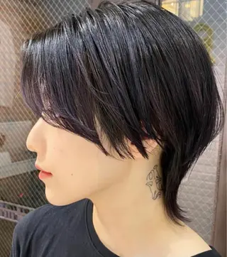 ショート 前田 菜奈子のヘアスタイル