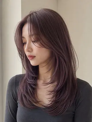 セミロング claire ema 💎酒井裕太郎のヘアスタイル