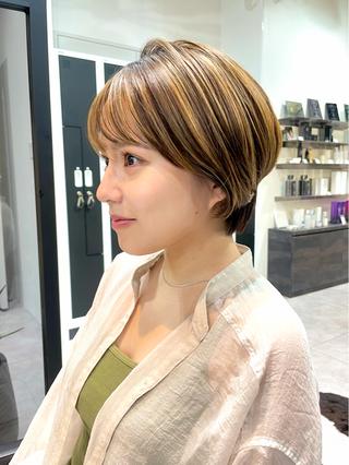 ショート 小田 桜のヘアスタイル