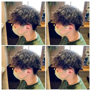 パーマ メンズ メンズパーマ特化 店長望月謙二郎のヘアスタイル