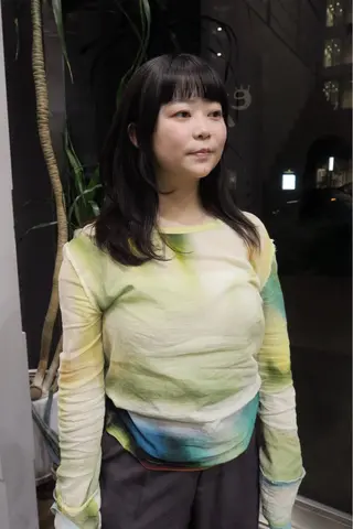 ロング マツザキ マナトのヘアスタイル