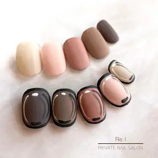ネイル モチの良さ◉ フィルインネイル♡のネイルデザイン