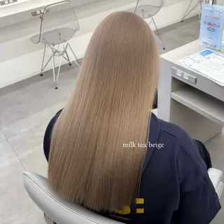 ロング カラー 🎀ハイトーン🎀 ケアブリーチmikuのヘアスタイル
