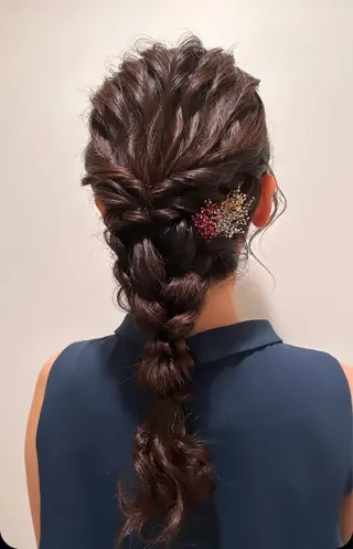 ロング ヘアアレンジ T Ayaのヘアスタイル