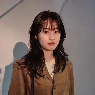 ロング パーマ 東山 涼嘉のヘアスタイル