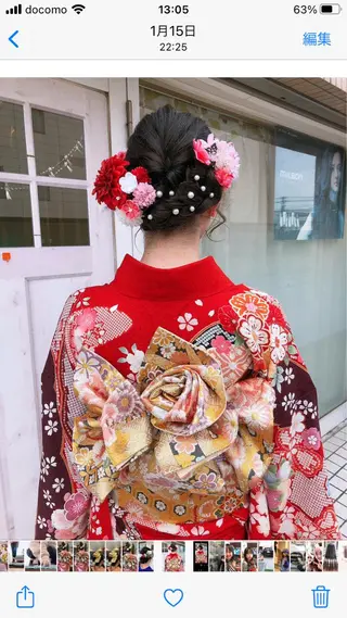 高石 かおりのヘアスタイル