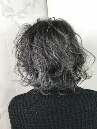 ミディアム カラー 髪質改善IENA店長 小泉拓のヘアスタイル
