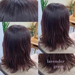 ミディアム カラー navile原宿 yumaのヘアスタイル