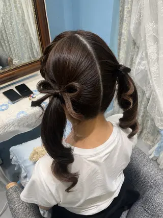 ヘアアレンジ ま るのヘアスタイル