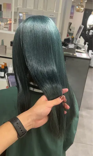 ロング カラー Maya川越/ エクステ/ハイトーンのヘアスタイル