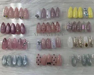 ネイル M.jewelry 入谷店 himekaのネイルデザイン