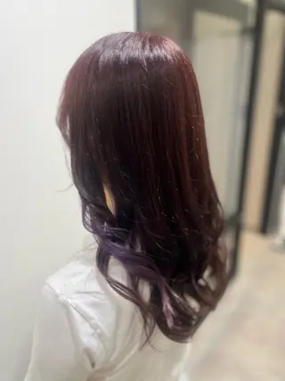 ロング カラー 🫧ぷる艶カラー🫧 Yuubi🦩のヘアスタイル