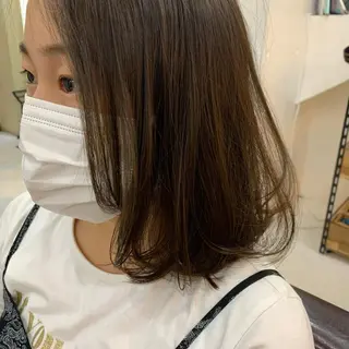 ミディアム Shibata Mizukiのヘアスタイル