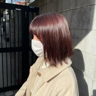 ミディアム RuLaN AMIのヘアスタイル