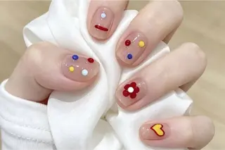 ネイル H3 Nail Tsuki🦋💙のネイルデザイン