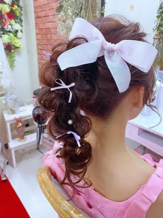 ヘアアレンジ ヘアセットサロン ココのヘアスタイル