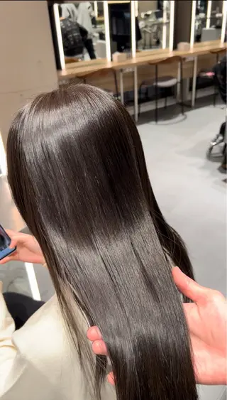 ロング カラー 清水 翔太のヘアスタイル