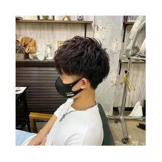 メンズ 勝河 怜楊のヘアスタイル