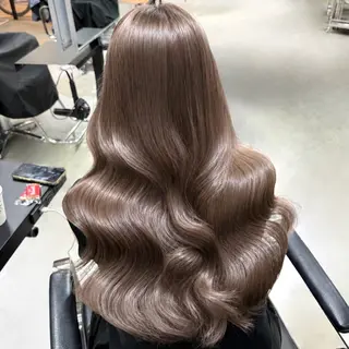 ロング カラー 🎀ミルクティー/暖 色×レイヤー/マリアのヘアスタイル
