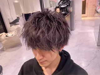 ミディアム カラー パーマ メンズ キッズ メンズ特化美容師 aiの眉毛・アイブロウイメージ