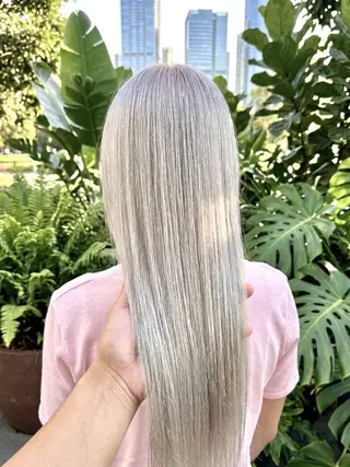 セミロング カラー 海外Style🌱 KOHEIのヘアスタイル