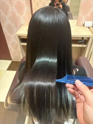 ロング 大沼 雄翔のヘアスタイル
