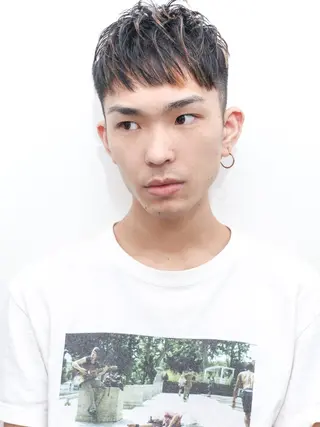 メンズ THE USUAL ユージュアルのヘアスタイル