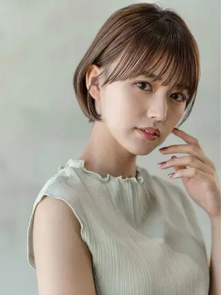 ショート カラー 🉐レイヤー/塩見 弘樹🉐渋谷のヘアスタイル