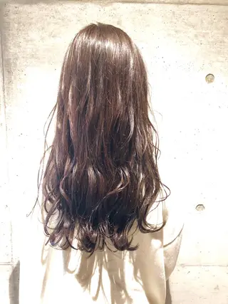 ロング カラー 髪質改善サロン 梅田/ヨナミネのヘアスタイル