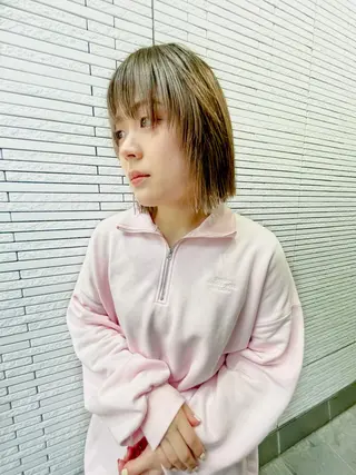 ショート カラー 緒方リエ 時短ショート・ボブのヘアスタイル