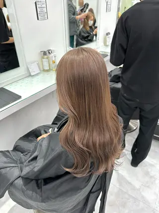 ロング カラー 韓国ヘア🇰🇷🎀 みきのヘアスタイル