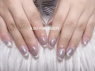 ネイル kao nail マグネット/長さだしのネイルデザイン