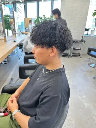 カラー パーマ メンズ SEIGO/カット /メンズパーマ🔥のヘアスタイル