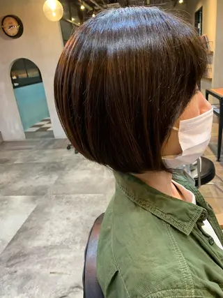 ショート カラー 河田 寧生のヘアスタイル