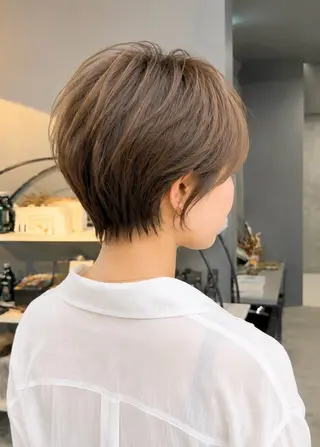 ショート 久保 佳乃のヘアスタイル